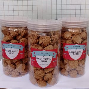 Happyna Sagu Mini Coklat Tabung (1x12)