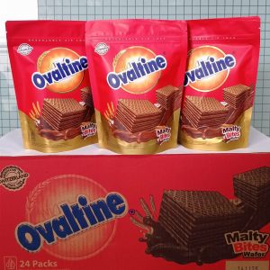 Ovaltine Wafer Bites Coklat(1x24)