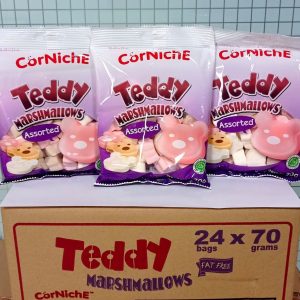 Corniche Marshmellow Teddy Assorted(1x24)