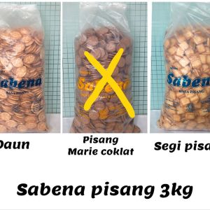 Sabena Biskuit Pisang@3kg