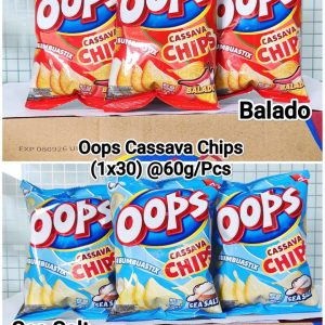 Oops Cassava Chips (1x30)