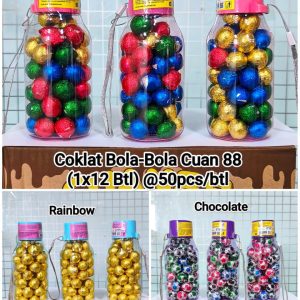 Bola Bola Coklat Cuan 88 (1x12)