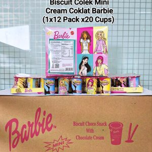 Biskuit Colek Mini Coklat Barbie (1x12)