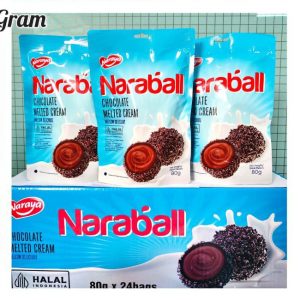 ISJ NARAYA NARABALL COKLAT (1X24X80GR)