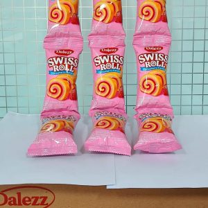 DALEZZ SWISS ROLL RASA STRAWBERRY 28GR (1X80PCS) RCG