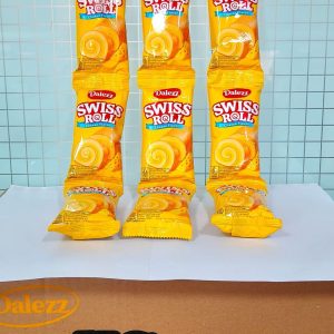 DALEZZ SWISS ROLL RASA KEJU 28GR (1X80PCS) RCG